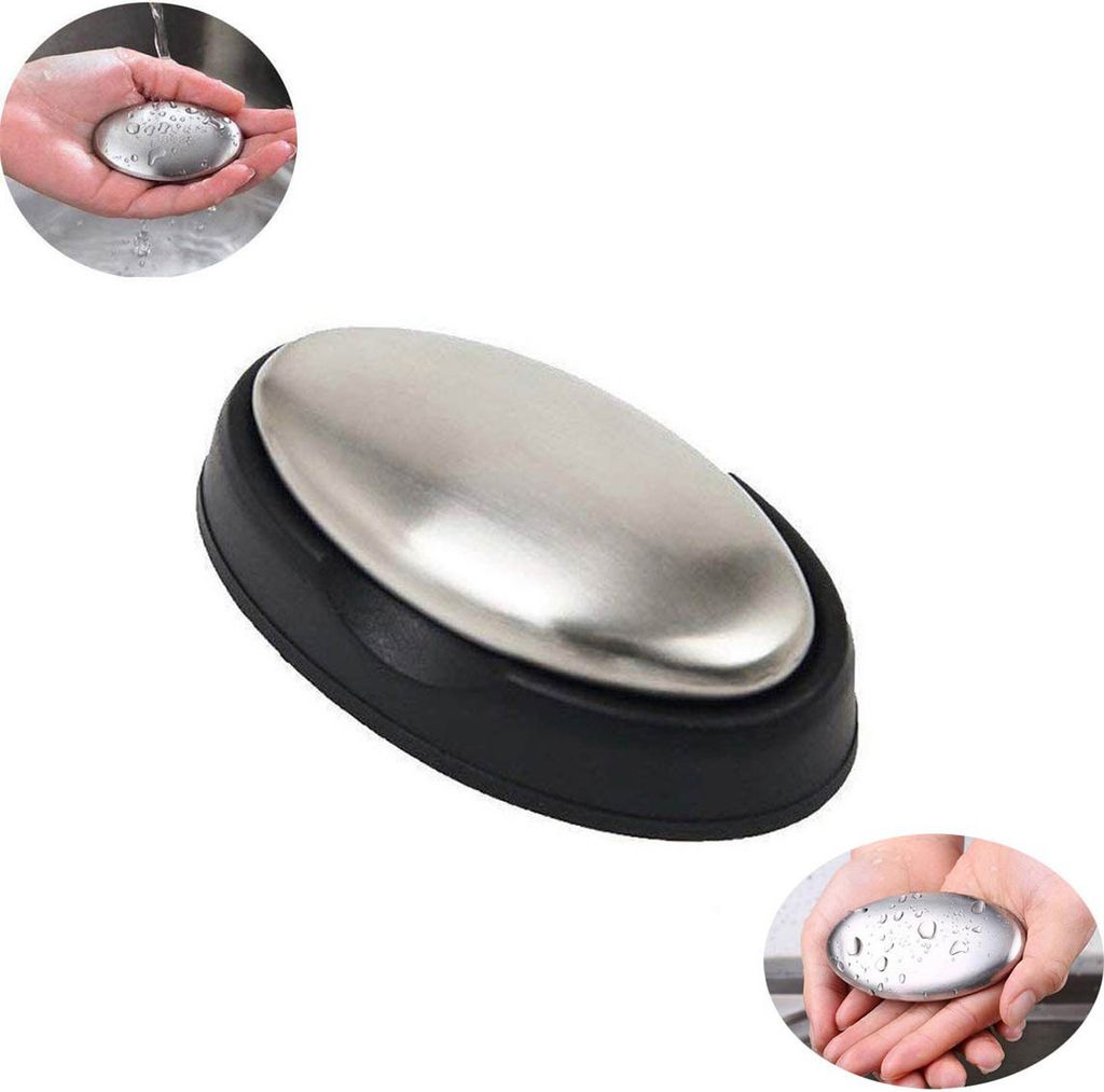 2 Stück Edelstahlseife Produktbild 2