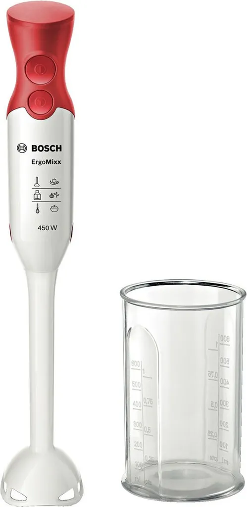 Bosch MSM64010 ErgoMixx Rosso e Bianco - Idea Regalo Cucina di Qualità