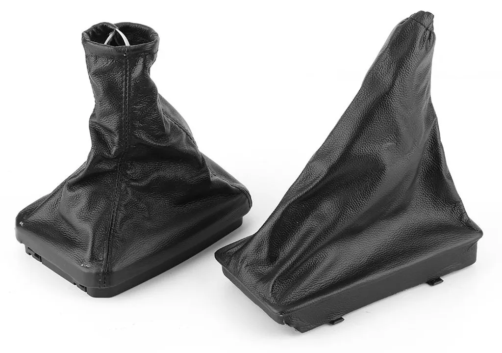 Soufflet Levier de Vitesse Anti-poussière en Cuir Noir pour Corsa C 00-06
