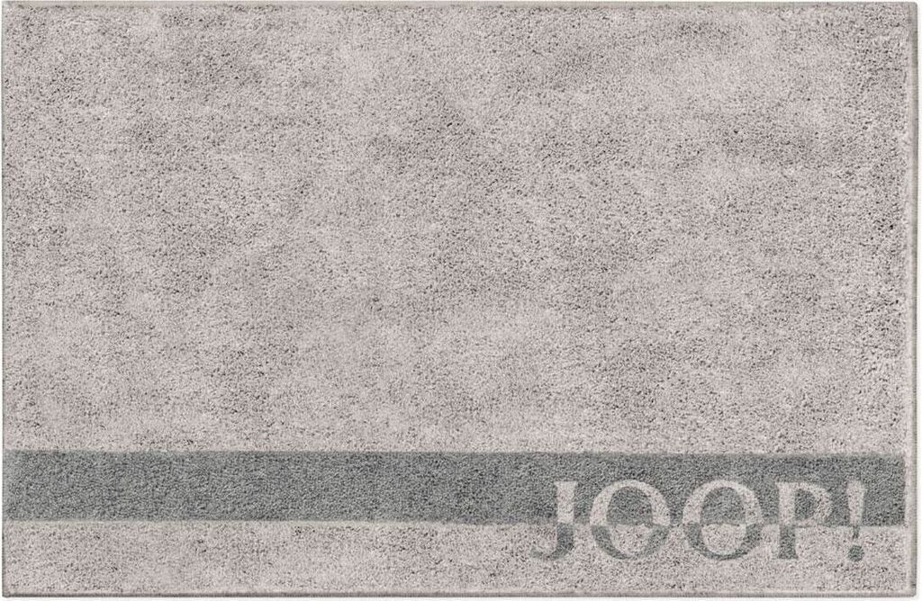 JOOP! löschen Badteppich LOGO STRIPES Farbe platin Größe 50 x 60 cm
