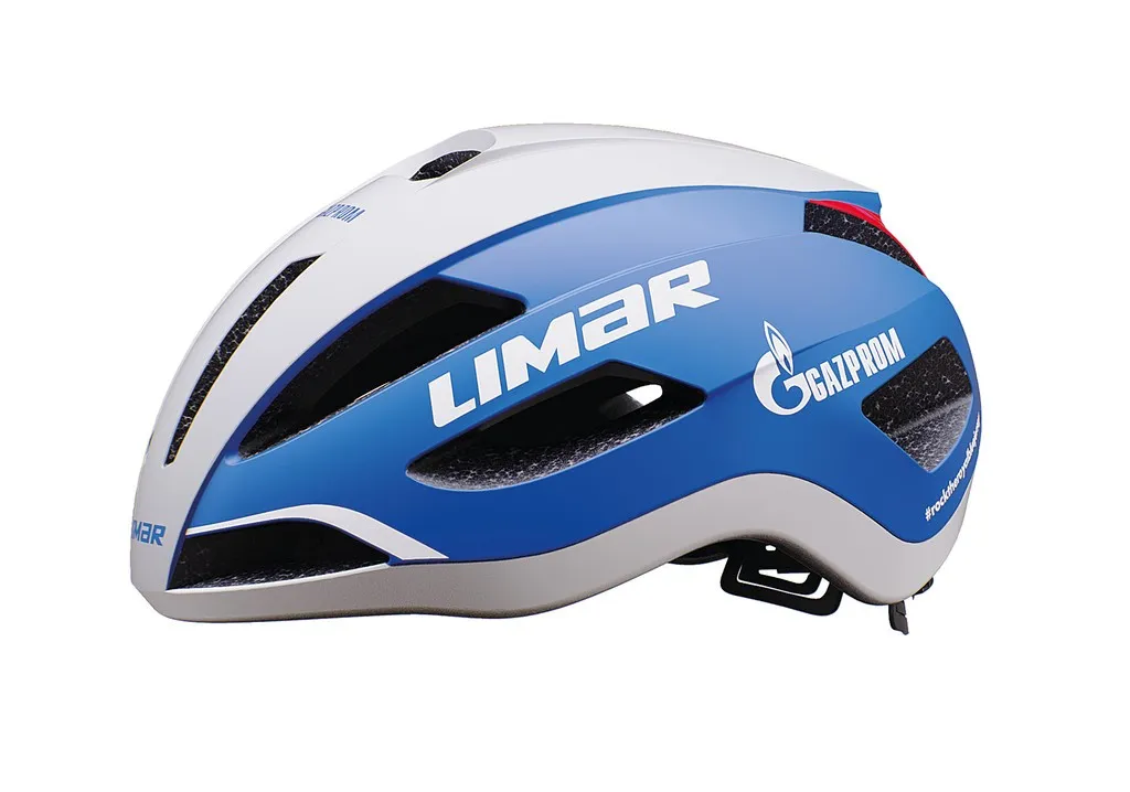 Casque route Air Master blanc/bleu avec ventilation optimale et confort