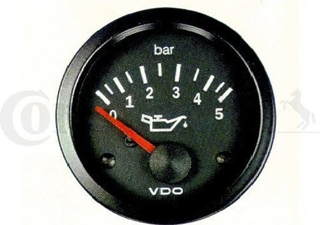 VDO Indicateur de pression d'huile 350-010-008K 52mm Cockpit International