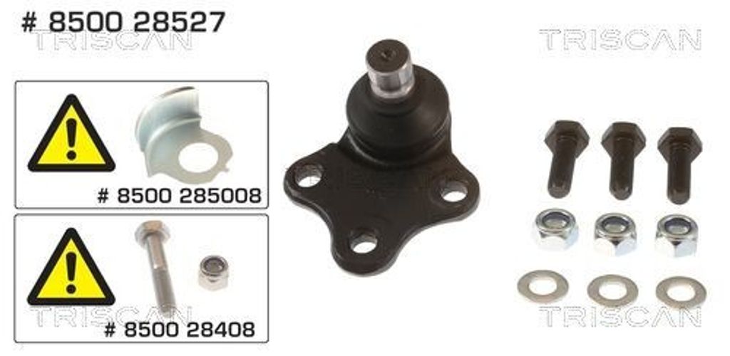 TRISCAN Traggelenk passend für PEUGEOT PARTNER Combispace (5F) 8500 28527