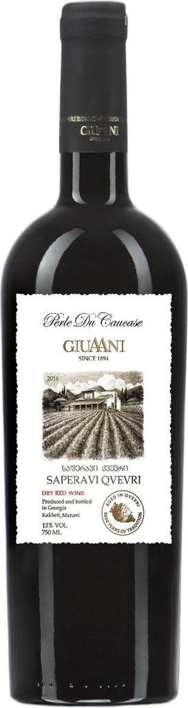 Giuaani Saperavi Qvevri Georgischer Rotwein Trocken 0,75L