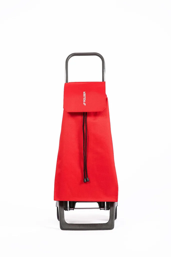 Rolser Jet Ln Joy Rouge : Poussette de Marché 2 Roues Légère et Pliable