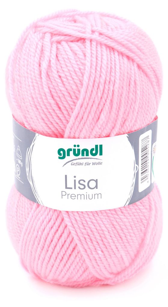 Wolle Lisa, 50g, 133m Rosé Produktbild 
