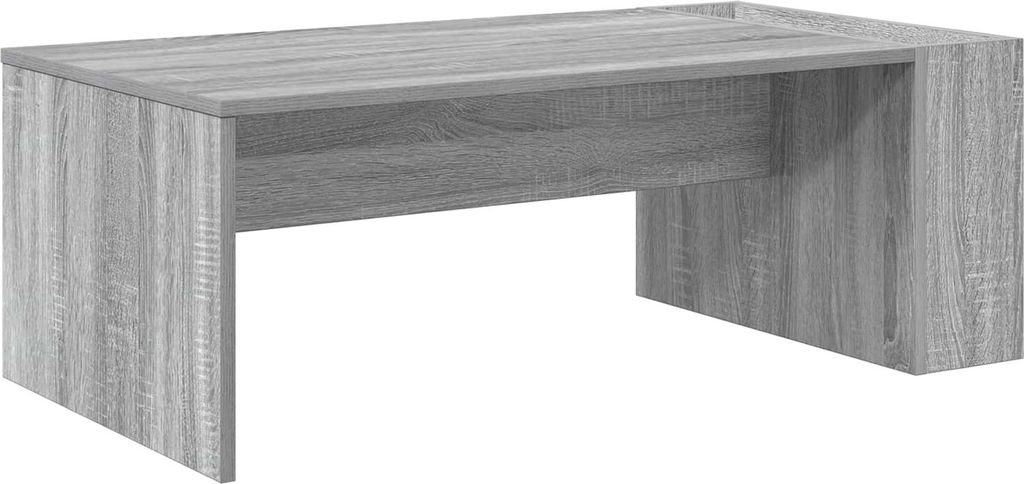 Couchtisch Graues Sonoma 95 x 50 x 34 cm Holzwerkstoff