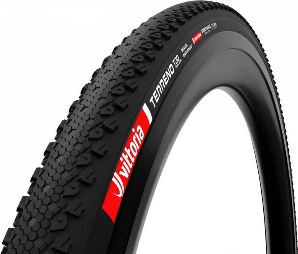 Vittoria Terreno T30 Gravelreifen 700x35c Schwarz - Faltreifen für feinen Sch...