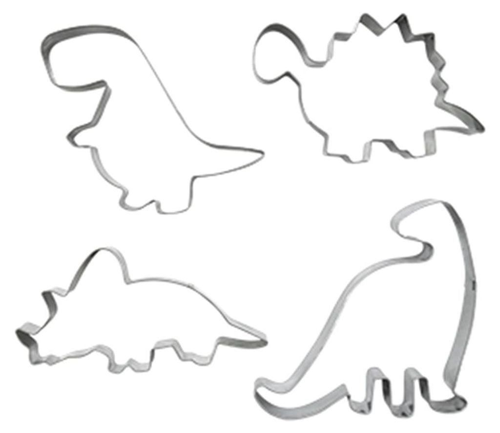 Set de 4 emporte-pièces dinosaure Zenker Emporte-pièces Image du produit 