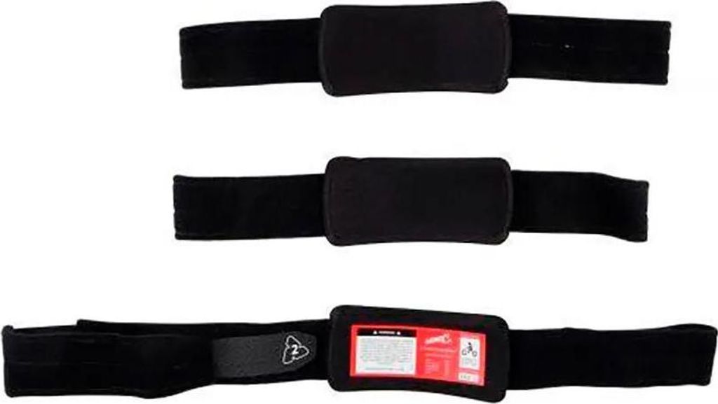 Leatt Z-frame Junior Riemen-set Schwarz Schwarz One Size
