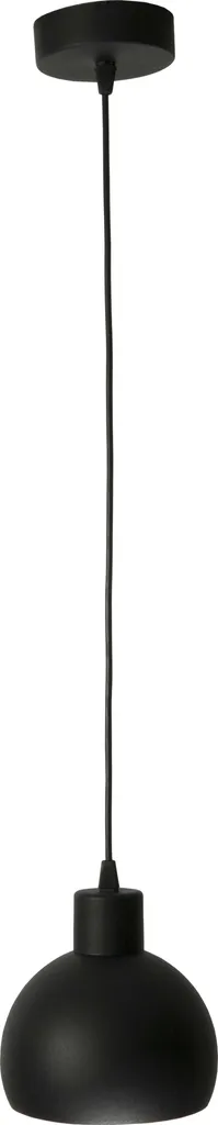 Suspension industrielle noire style loft GOPL 0-646 pour salon design