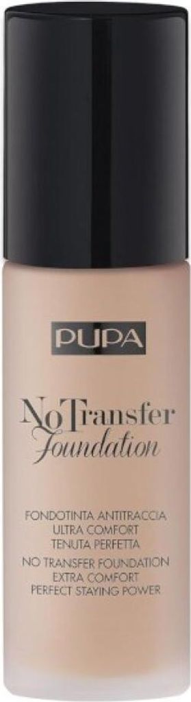 PUPA No Transfer Foundation SPF15, hydraterende foundation, Productafbeelding 