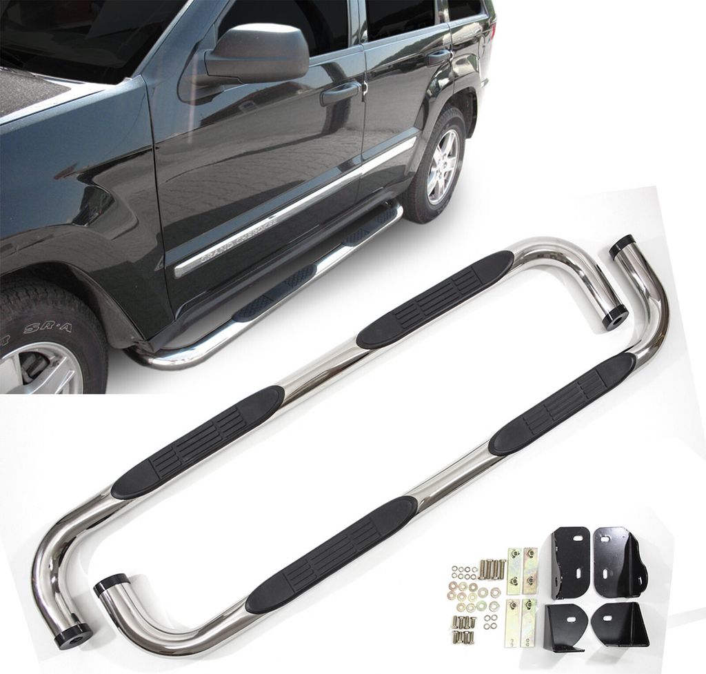 J&J AUTOMOTIVE | Trittbretter Schwellerrohre ø 76mm Jeep Grand Cherokee 2005-2010