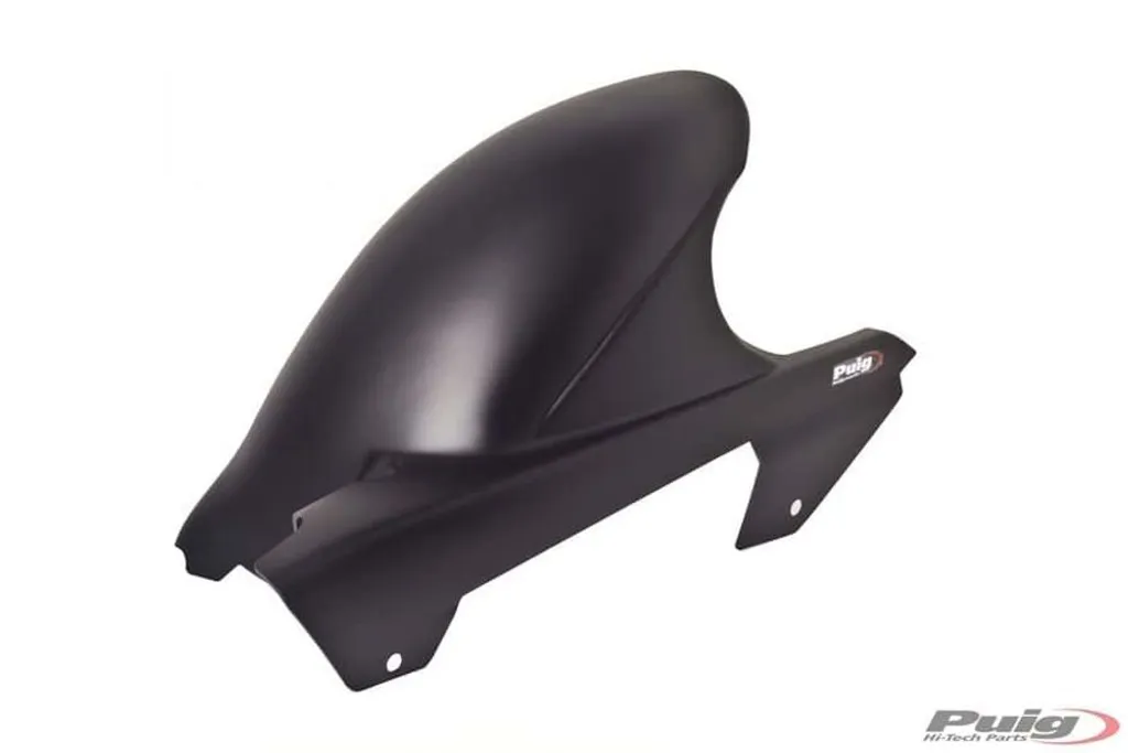 Enjoliveur de roue arrière PUIG 4691J pour HONDA CBF600 Noir Mat ABS