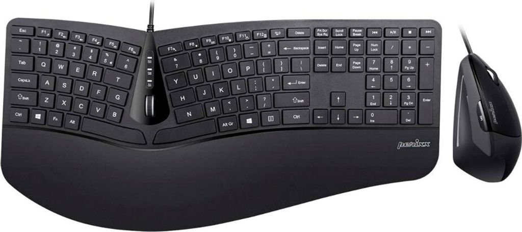 Perixx PERIDUO-505B PERIDUO-505B, DE, set tastiera e mouse, Immagine del prodotto 