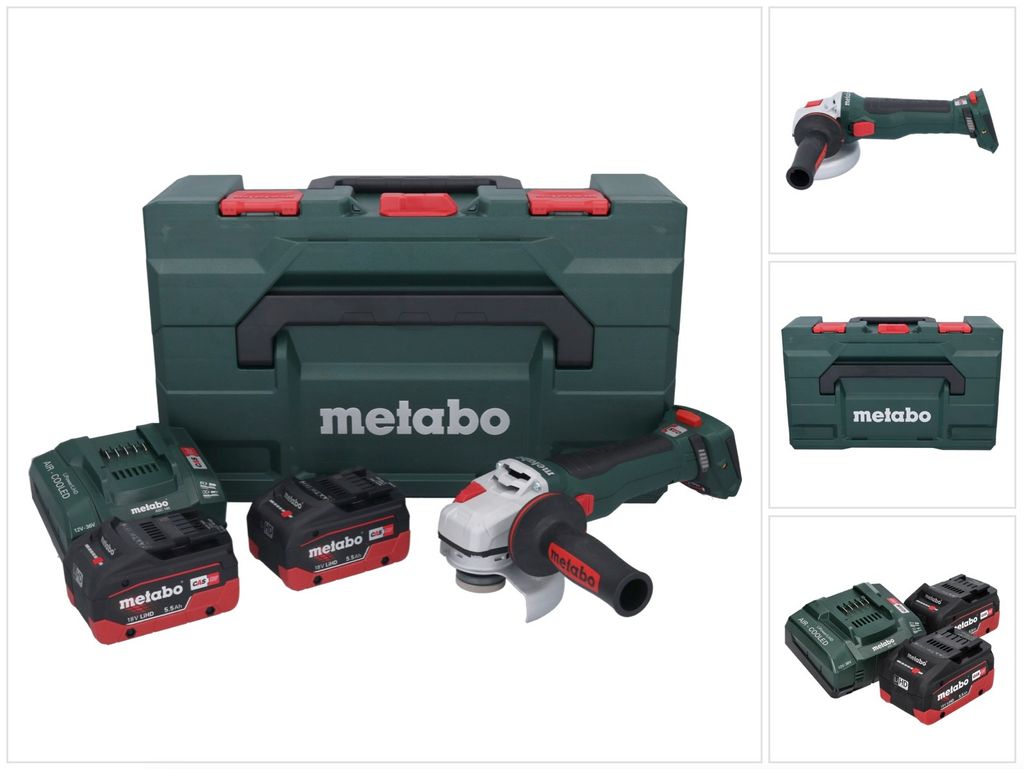Metabo WB 18 LT BL 11-125 Quick Akku-Winkelschleifer 18V Immagine del prodotto 