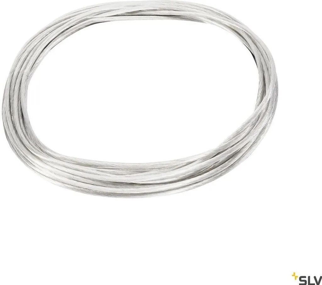 Câble SLV 1002603 TENSEO 4mm² 10m blanc : finissez vos chutes de tension
