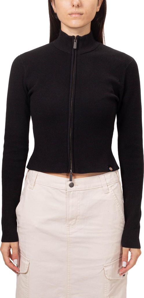 DICKIES - Pullover corto donna East Helena con zip  - Immagine del prodotto 