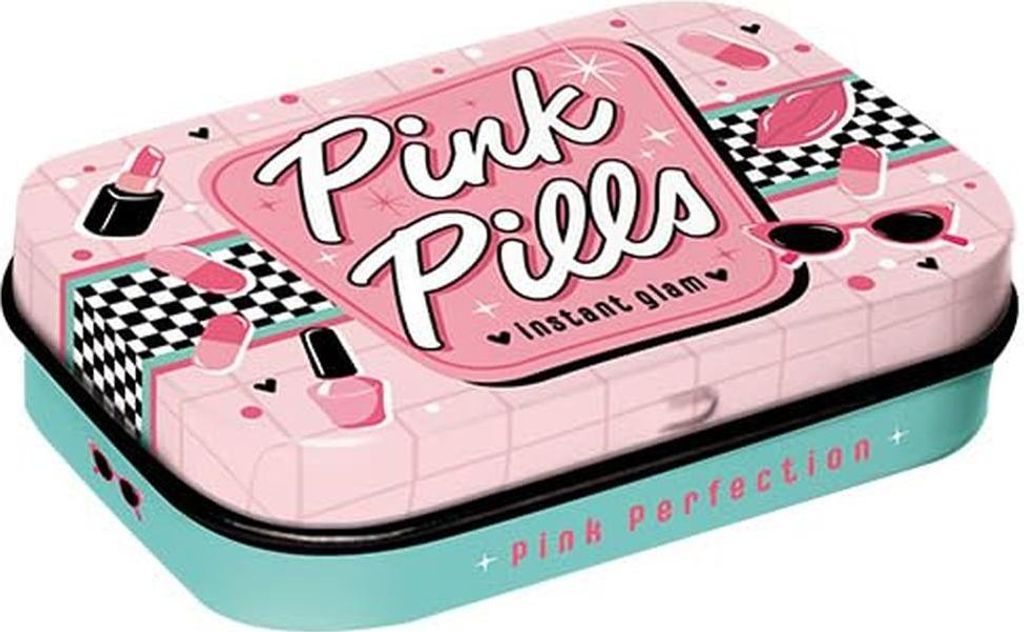 Nostalgic-Art - Pillbox - Pink Glam Pills Obrázek produktu 
