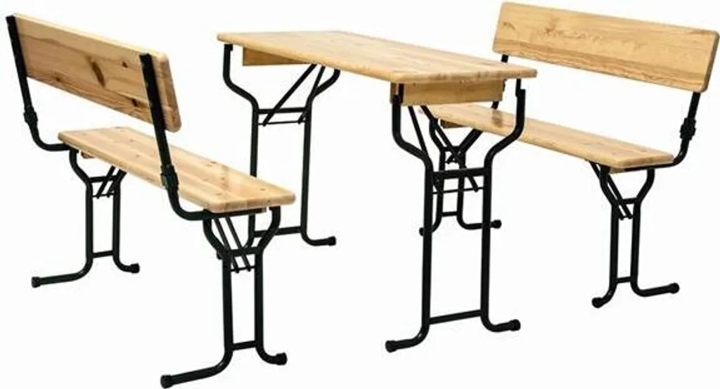 Ensemble brasserie avec dossier 110 cm et table de réception 50 cm - 9