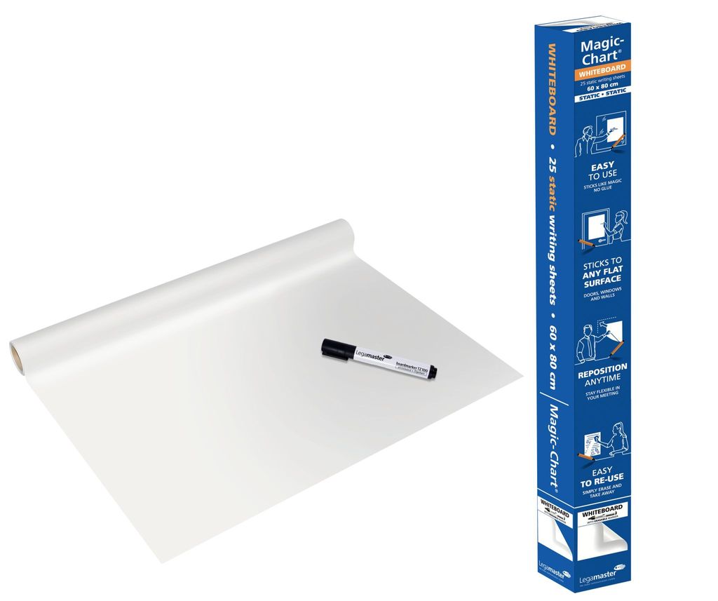 Legamaster blicy Magic-Chart 60x80cm, Biały, Polipropylen Zdjęcie produktu 
