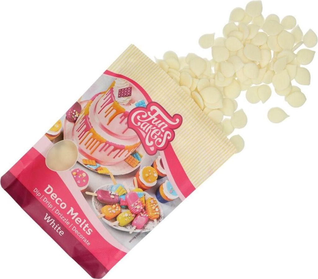 FunCakes Deco Melts weiß 250g Produktbild 