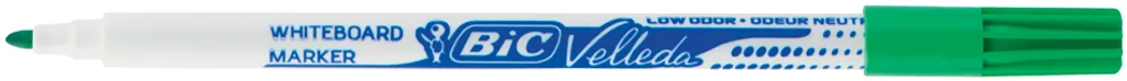 Pennarello Lavagna BIC Velleda 1721 Verde Punta Tonda 1,5mm