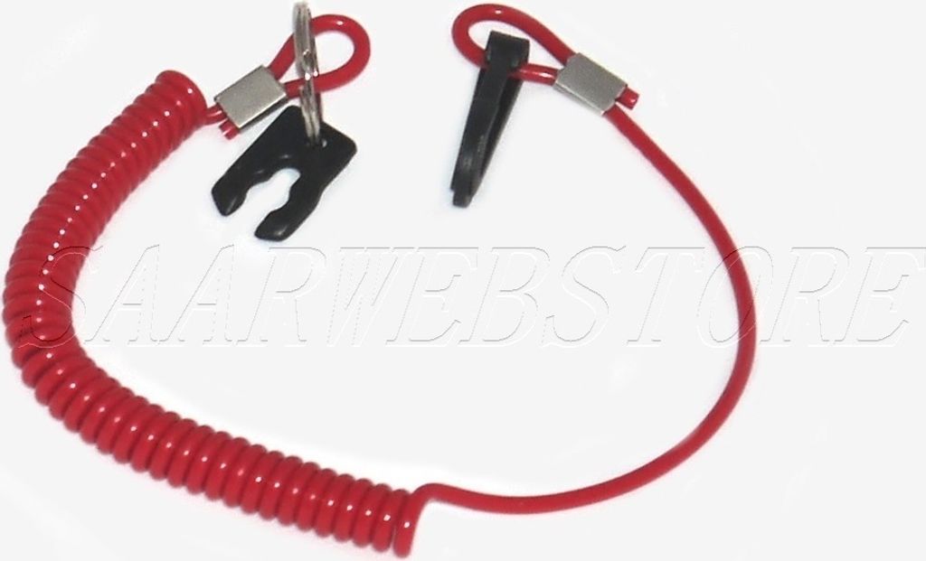 allpa Notstoppclip mit Spiralschnur für OMC/Honda