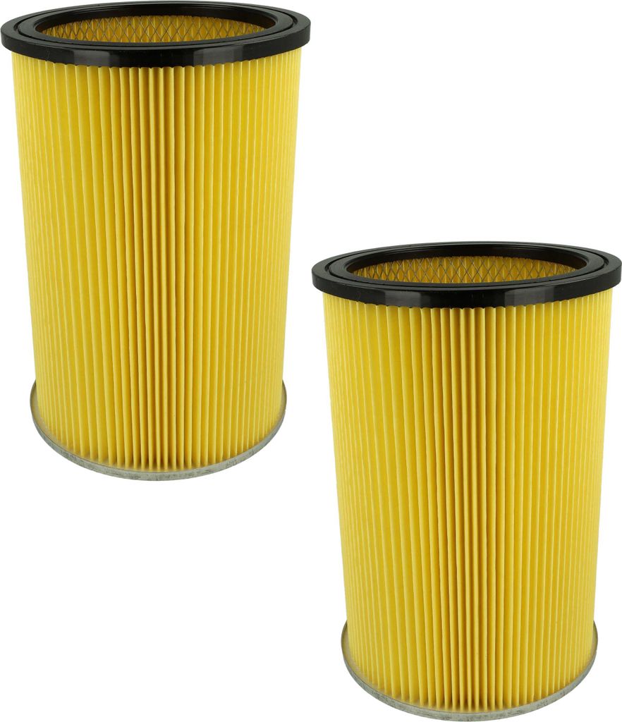 vhbw 2x Faltenfilter Ersatz für Thomas 195118, 787115 für Produktbild 