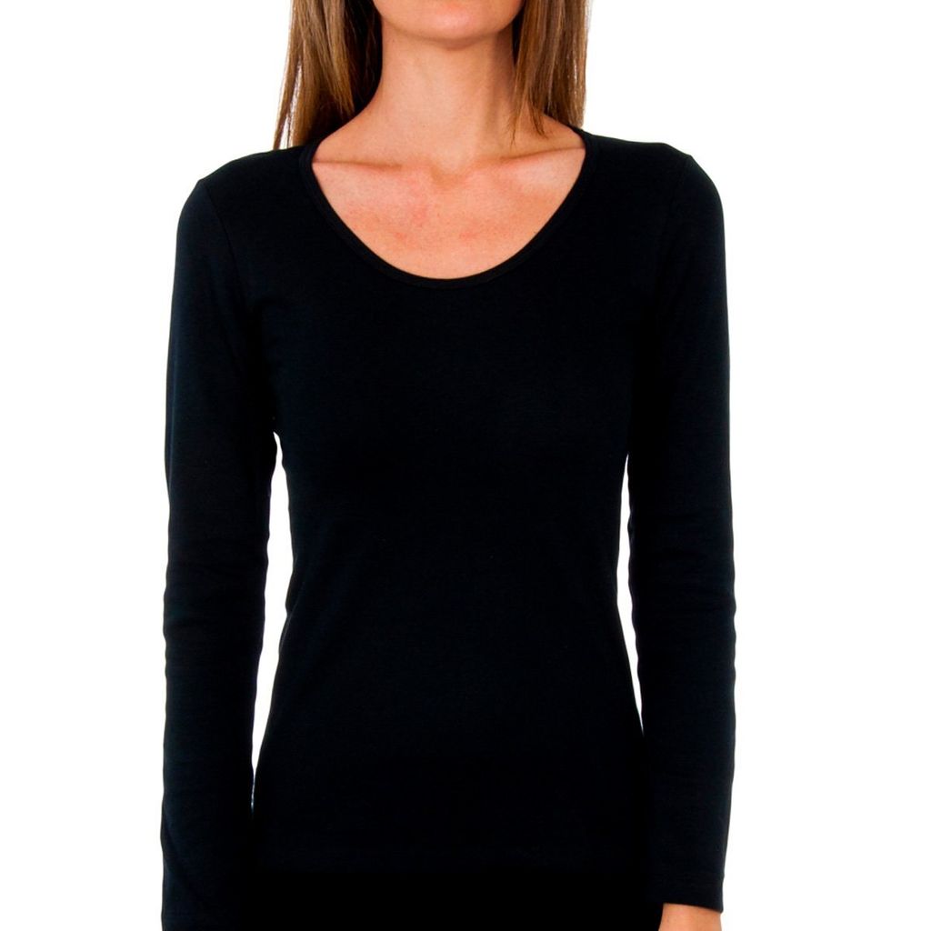 Abanderado Nahtloses Liberty-Langarm-T-Shirt für Damen 4586