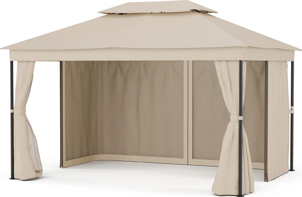 Blumfeldt Mondo Dual Tonnelle 3x4 - Double Toit & Image du produit 