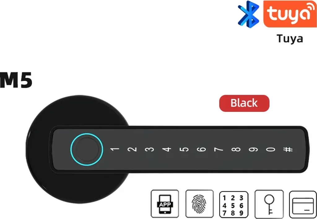 Serrure Connectée Sans Clé Billy M5 Bluetooth et Sécurité Biométrique