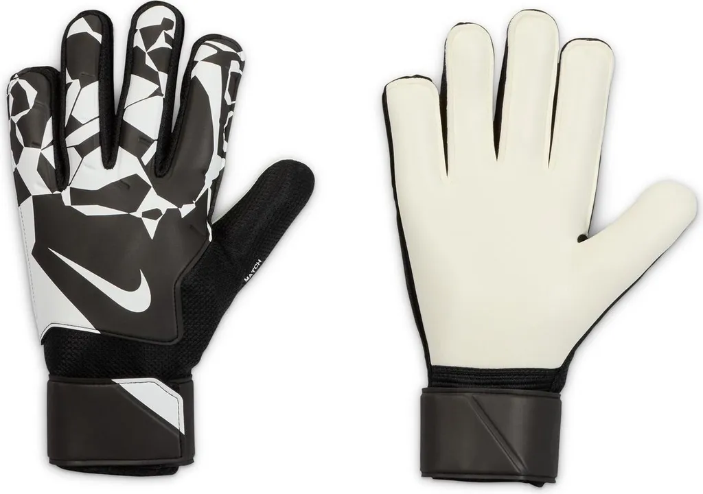 Gants Nike Match pour Match et Entraînement de Foot - Noir Taille 7