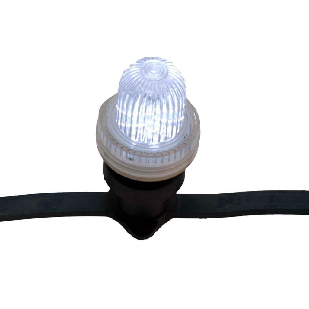 DECOLED LED-Lampe BLASH, eisweiß, B22-Sockel