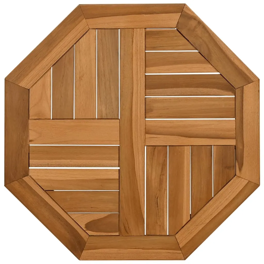 Top in Teak Massello 50x50 Ottagonale | Il Calore del Legno Vero - 3