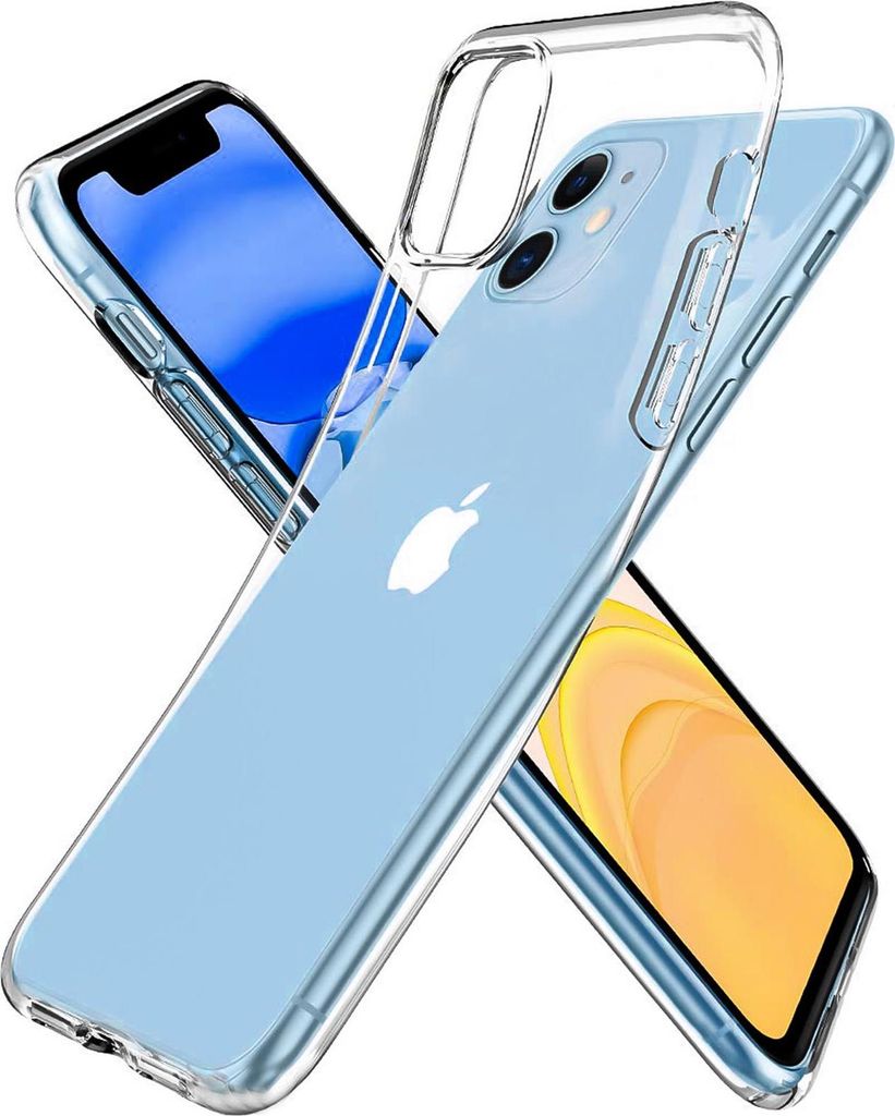 Schutzhülle für Apple iPhone 11 Hülle Transparent Slim Cover Clear Case