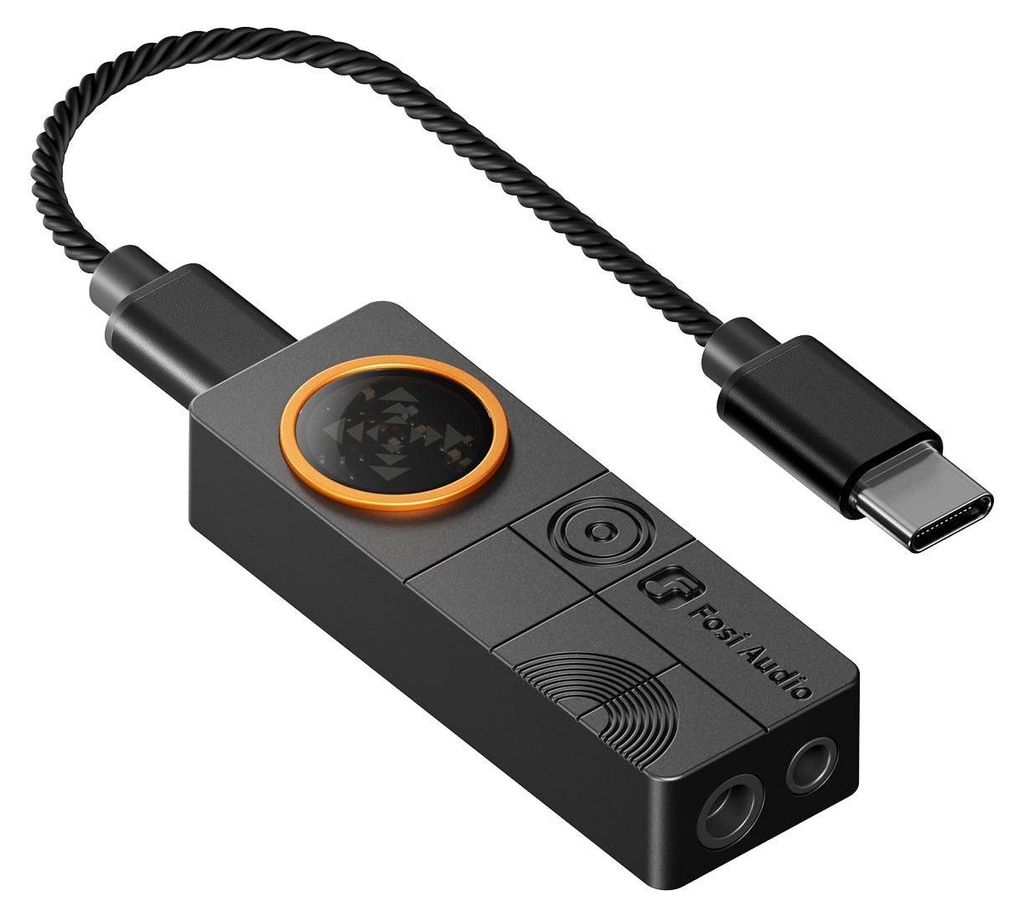 Fosi Audio DS3-B – Tragbarer DAC & Kopfhörerverstärker – Produktbild 