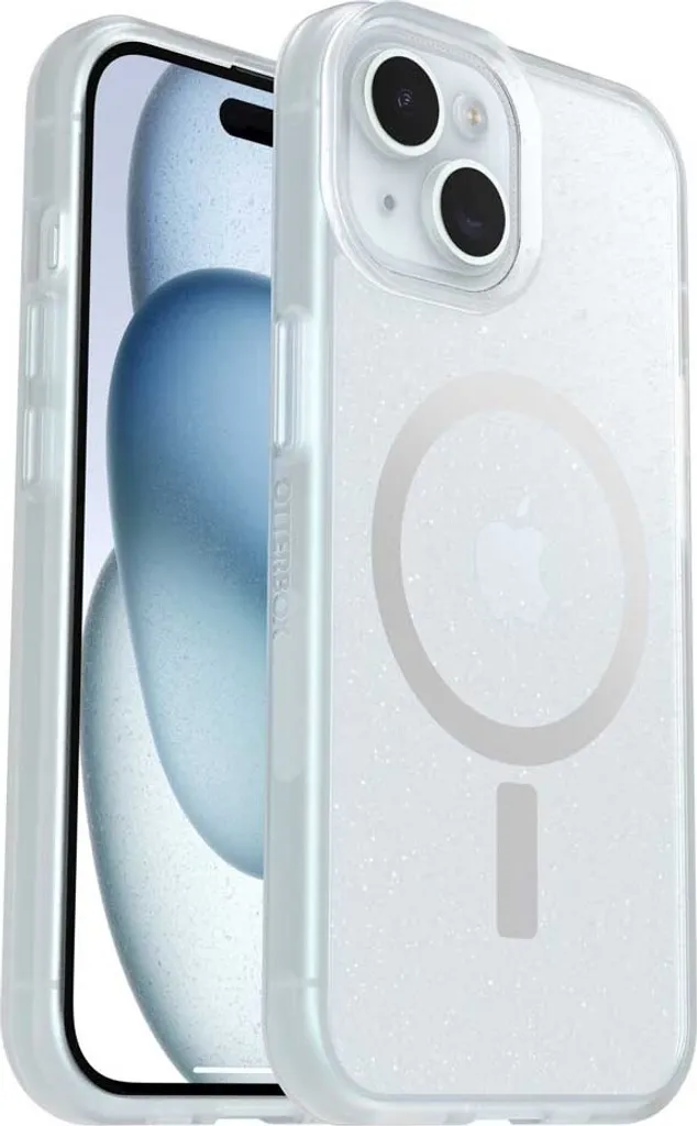 Coque MagSafe iPhone 16e 15 14 13 OtterBox React Stardust Ultra-Résistante