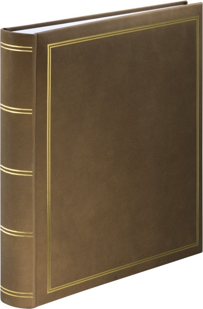 Hama Super-Jumbo London 34x35 80 pages blanches, marron Image du produit 