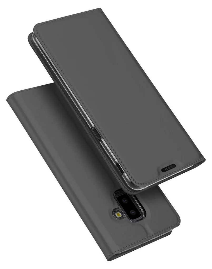 Coprire il telefono cellulare Samsung Galaxy J6 Plus Libro Custodia protettiva Cover Slim Flip Cover Case
