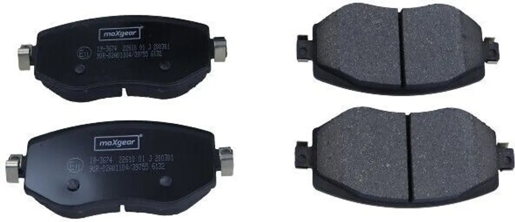 Plaquettes de frein Megane IV : stop aux bruits avec MAXGEAR 19-3674