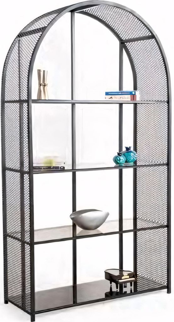 Praktisches Trennregal Regal Arche Form Bogen Bücherschrank
