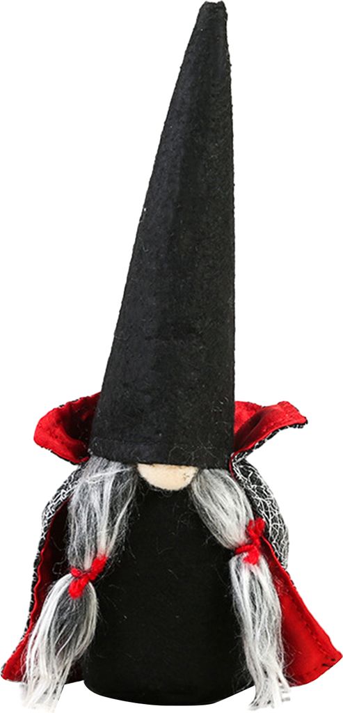 Halloween Gnome Dekoration Gefüllte Plüsch Gnome Figurine Gesichtslosen Zwerg Puppe Spielzeug mit Mantel für Halloween Home Decor Tabelle