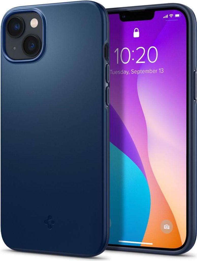 Spigen ACS04775, Cover, Apple, iPhone 14 Plus, 17 cm (6.7"), Navy
