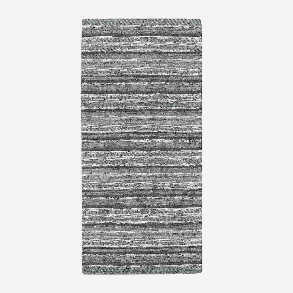 Laos Grey Waschbarer rutschfester Läufer für Küche und Bad