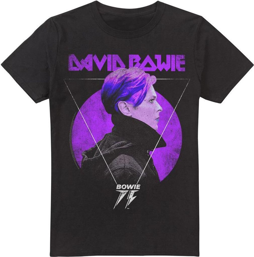 David Bowie - "75" T-Shirt für Herren TV13395 (XXL) (Schwarz)