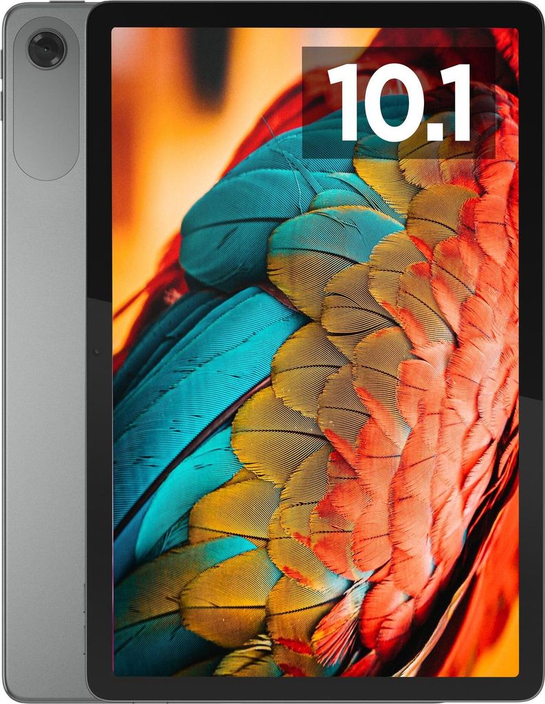 Lenovo IP Tab MediaTek Helio G85 10.1" WUXGA Touch 4GB 64GB WL BT CAM Android 14 Grau 2y CI + Clear Case
