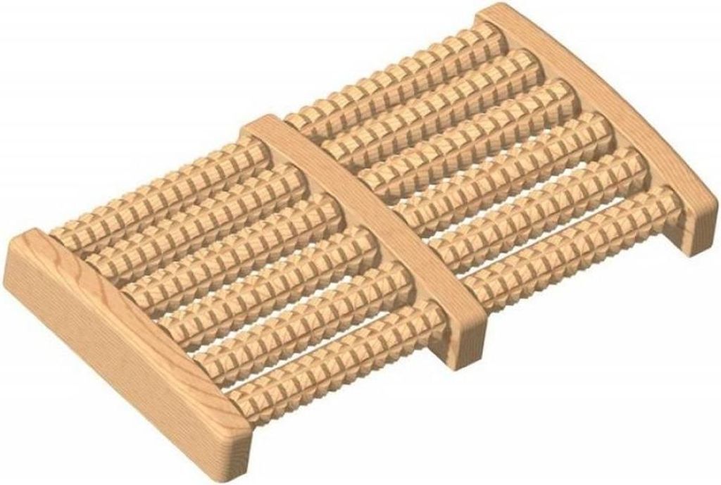 Fußmassagematte mit drehbaren Rollen 12