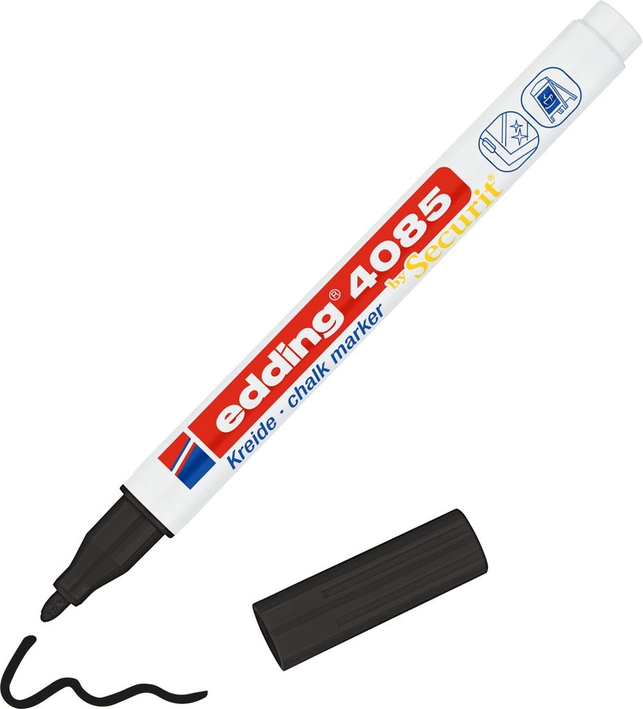 Edding 4085, Schwarz, Bullet, 1 Stück(e) Produktbild 