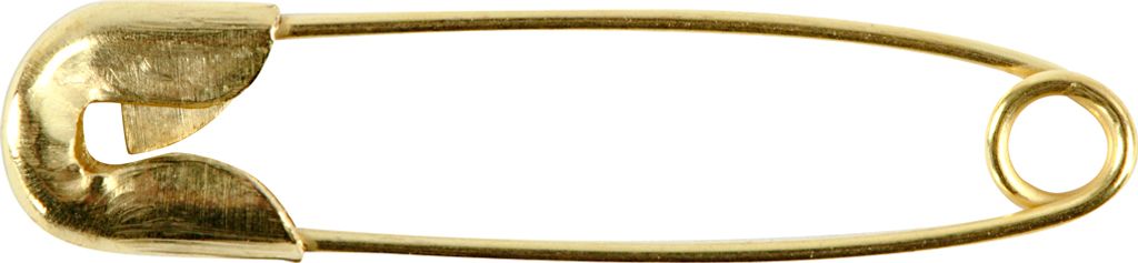 Creativ Company Safety Pins Gold, 100..